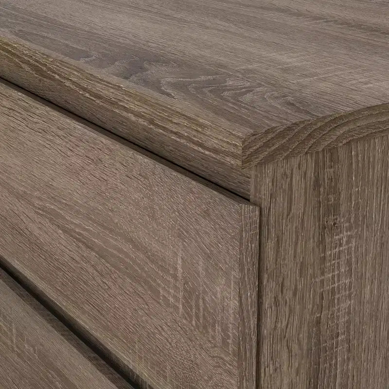 Tvilum, Commode double à 6 tiroirs Scottsdale, Chêne Truffle
