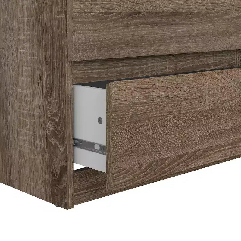 Tvilum, Commode double à 6 tiroirs Scottsdale, Chêne Truffle