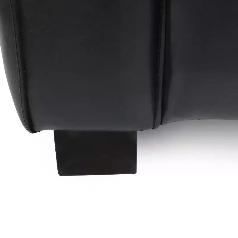 Fauteuil club contemporain en similicuir GDFStudio Minkler