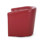 Fauteuil pivotant contemporain Christopher Knight Home Jackson en similicuir