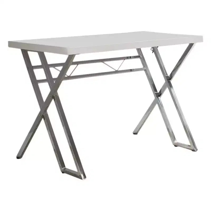 Kings Brand Furniture Bureau informatique de travail et d'écriture pour bureau à domicile (blanc)