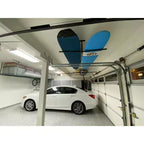 StoreYourBoard Hi-Port 2 Support de Rangement de Plafond Ajustable pour Planche de Surf | Double | Supporte 68 kg