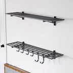 StoreYourBoard Étagères murales de garage Bristol 30 cm x 122 cm | Paquet de 2 | Gris