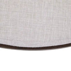 Christopher Knight Home Crestholm — Pouf rond moderne rembourré avec pieds en fer