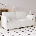 Christopher Knight Home Meroy Canapé Causeuse Moderne du Milieu du Siècle 74,27'' avec Poche Latérale