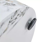 MAYEERTY Table Basse Moderne 40cm, Table d'Appoint Cylindrique pour Salon, Maison, Bureau