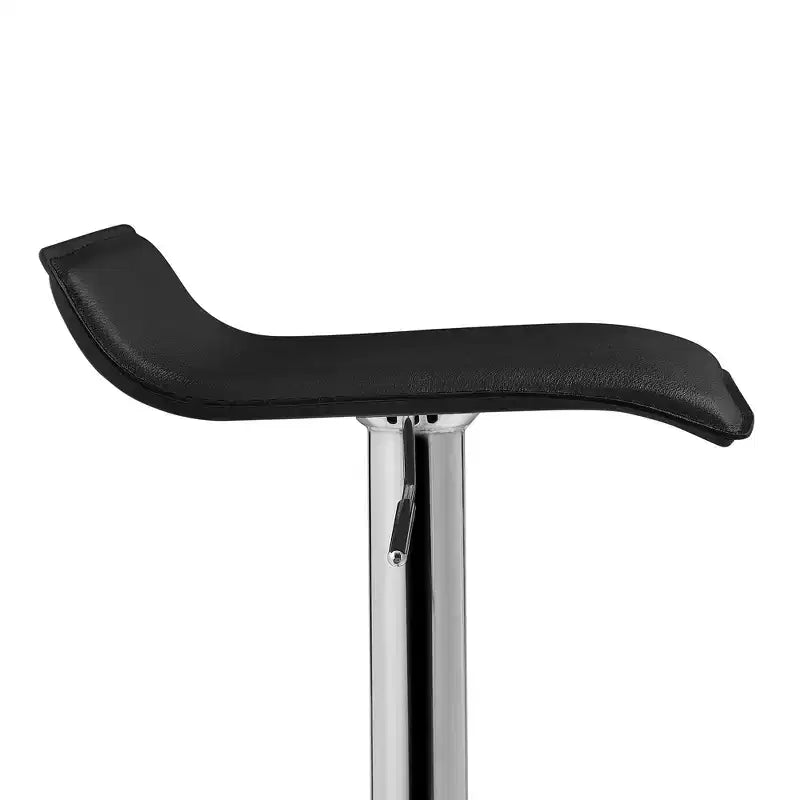 VECELO Lot de 2 tabourets de bar, tabourets de bar de comptoir avec barre pivotante et hauteur réglable, tabourets de bar pour cuisine/bar/salle à manger/salon