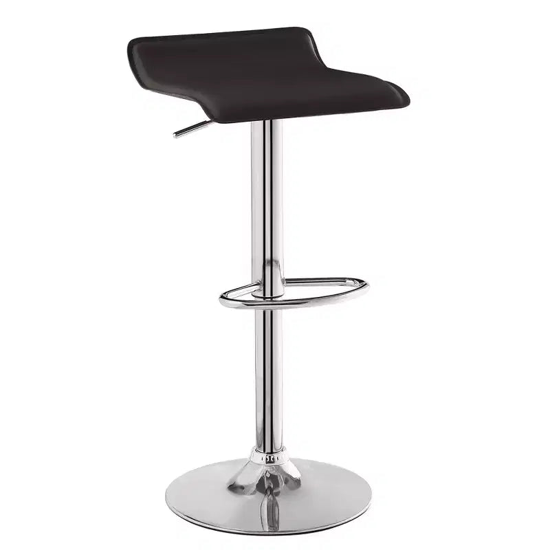 VECELO Lot de 2 tabourets de bar, tabourets de bar de comptoir avec barre pivotante et hauteur réglable, tabourets de bar pour cuisine/bar/salle à manger/salon