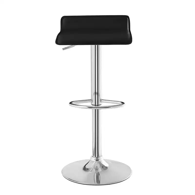 VECELO Lot de 2 tabourets de bar, tabourets de bar de comptoir avec barre pivotante et hauteur réglable, tabourets de bar pour cuisine/bar/salle à manger/salon