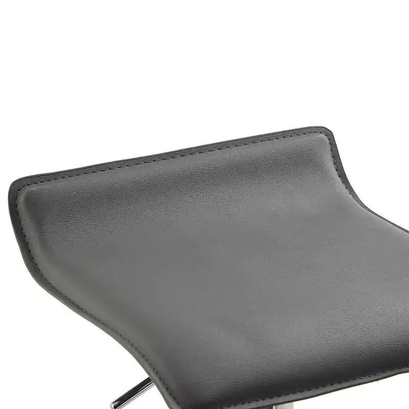 VECELO Lot de 2 tabourets de bar, tabourets de bar de comptoir avec barre pivotante et hauteur réglable, tabourets de bar pour cuisine/bar/salle à manger/salon