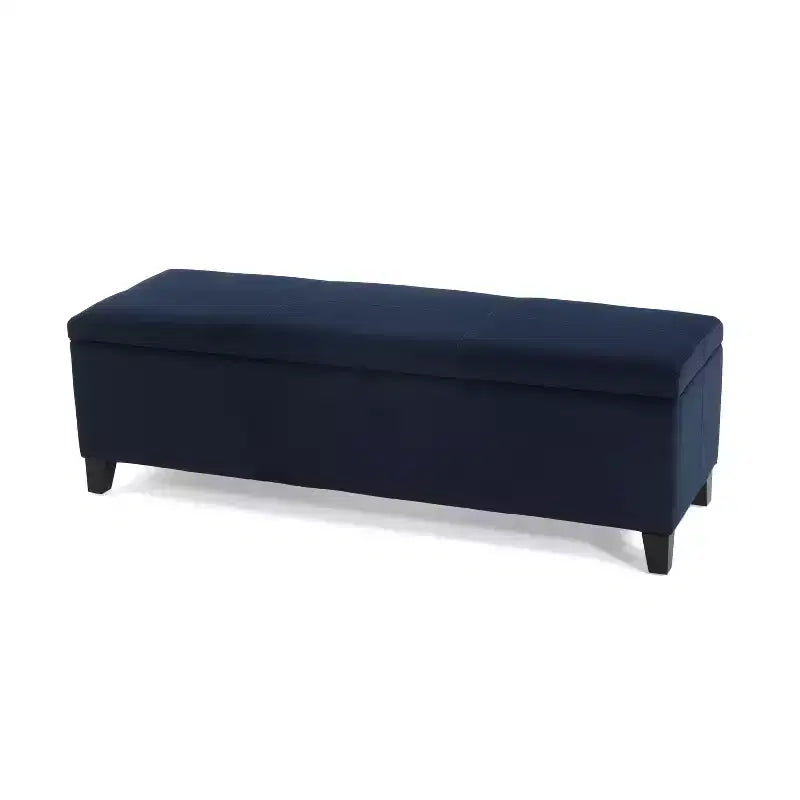 Christopher Knight Home Glouster Pouf de rangement en velours
