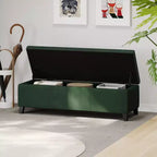 Christopher Knight Home Glouster Pouf de rangement en velours