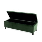 Christopher Knight Home Glouster Pouf de rangement en velours
