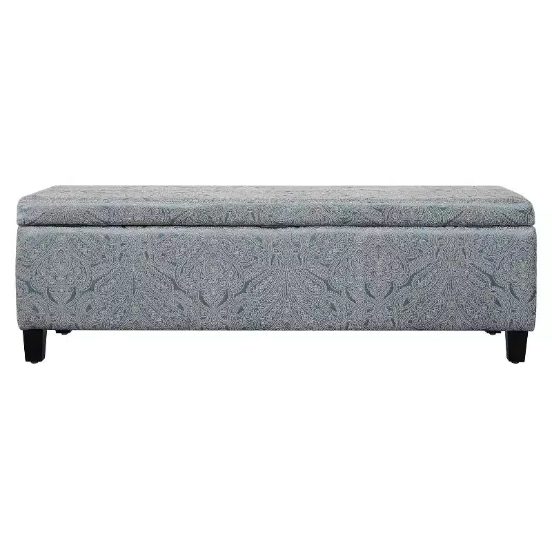 Christopher Knight Home Glouster Pouf de rangement en velours