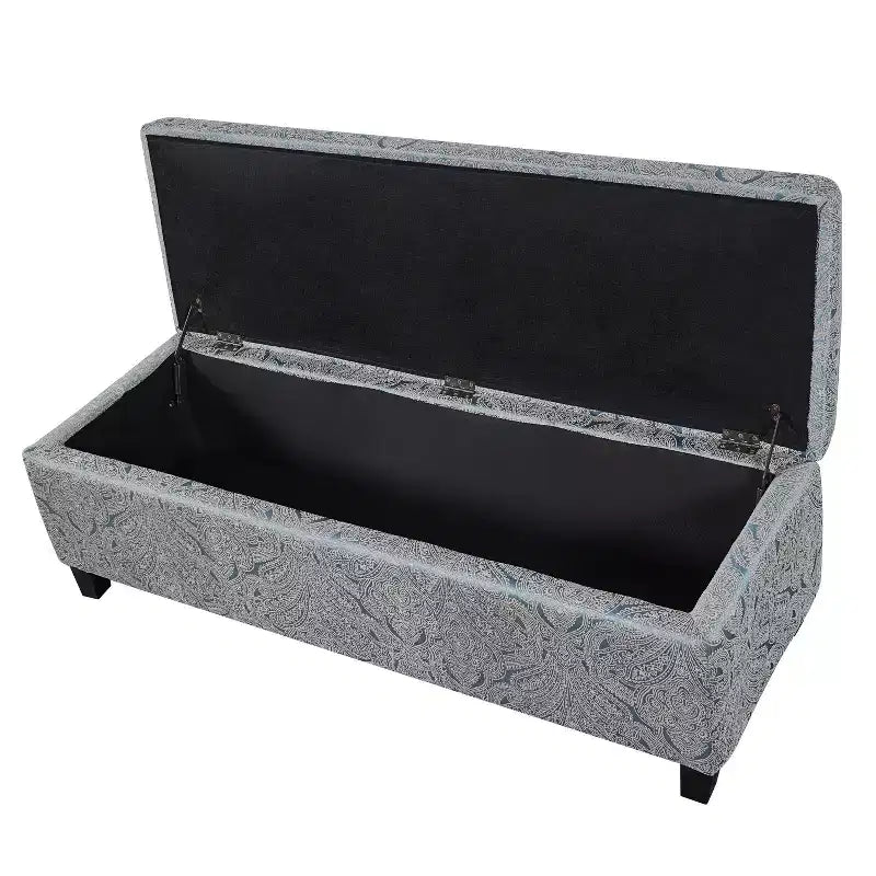 Christopher Knight Home Glouster Pouf de rangement en velours