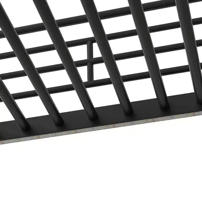 Lit mezzanine en métal pleine taille Whisen 94.1" avec bureau, escalier de rangement, petite armoire
