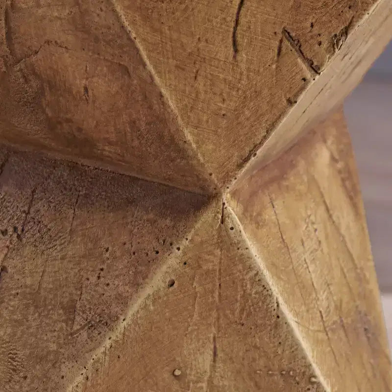 Table d'appoint peinte à la main en béton léger Waylon de Christopher Knight Home