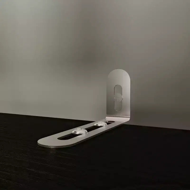 Famapy Étagère ouverte Étagère décorative Forme unique Rangement multifonctionnel Noir