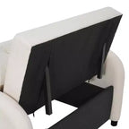 Christopher Knight Home Avalon Canapé-lit convertible 3-en-1 avec dossier réglable et poches de rangement