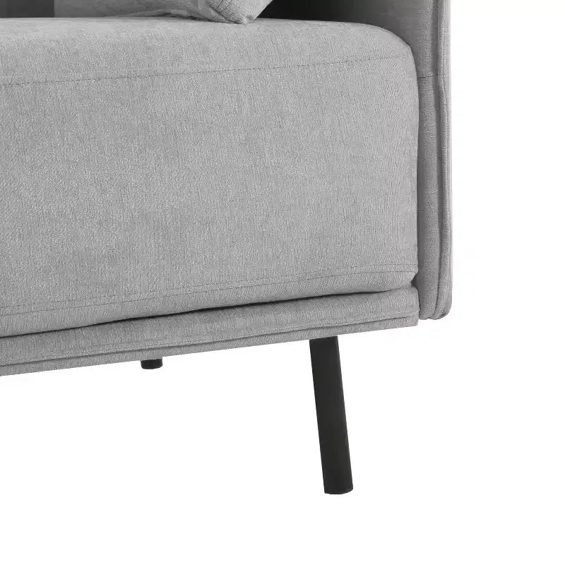 Fauteuil de salon vintage en cuir PU 39,17W avec cadre en bois massif et pieds en acier - HABITRIO