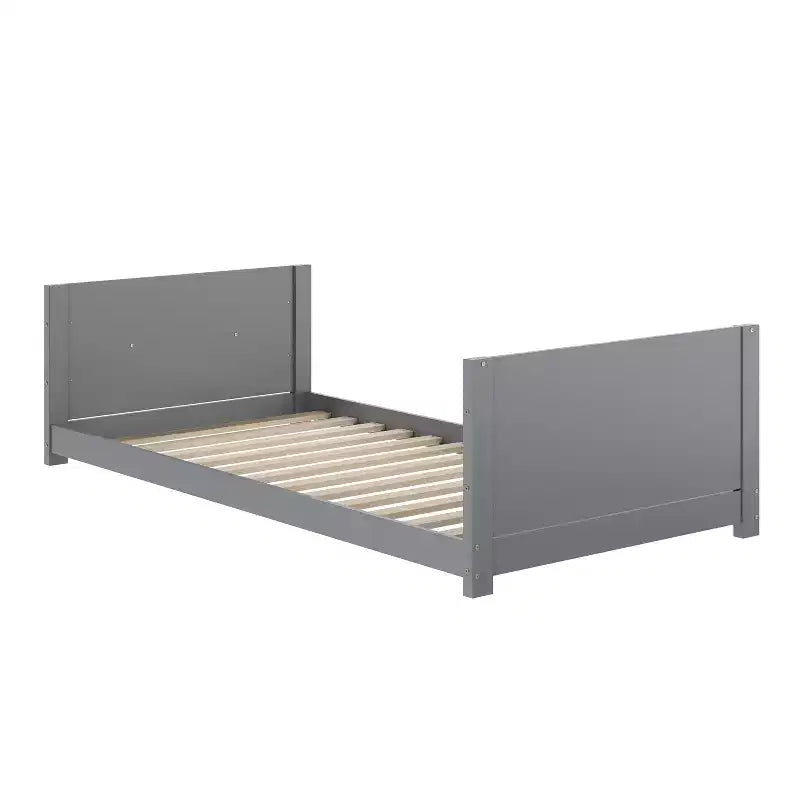 Flash Furniture Dallas Lit superposé convertible en bois massif avec échelle pour enfants, sommier tapissier non requis