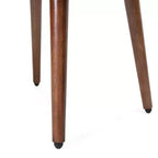 Table de chevet en bois d'acacia moderne du milieu du siècle Christopher Knight Home Caesar avec 2 tiroirs