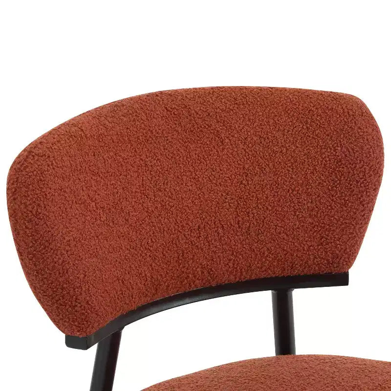 Chaise de salle à manger rembourrée Christopher Knight Home Atrass avec pieds en métal (Lot de 2)