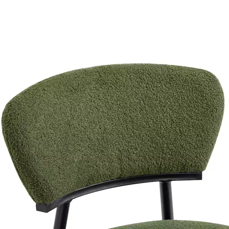 Chaise de salle à manger rembourrée Christopher Knight Home Atrass avec pieds en métal (Lot de 2)