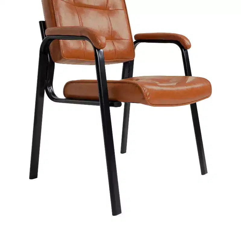 Chaise visiteur en faux cuir Home Imports Emporium, piètement luge, sièges de bureau pour visiteurs, lot de 2/4/6/8