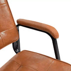 Chaise visiteur en faux cuir Home Imports Emporium, piètement luge, sièges de bureau pour visiteurs, lot de 2/4/6/8