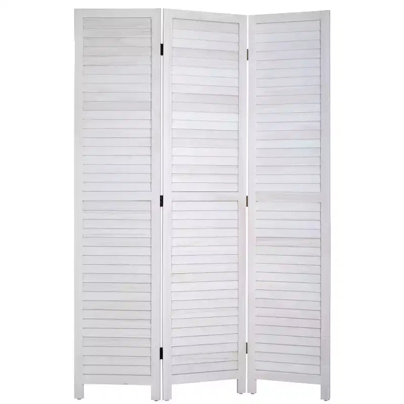 Paravent en bois FDW 3/4/6 panneaux de 1,75 m, séparateur de pièce, cloison de confidentialité avec lattes réglables, paravent polyvalent et élégant