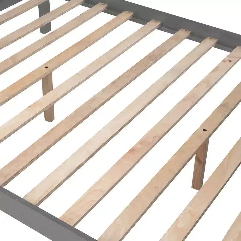 Lit superposé Whisen avec escalier, tiroir, rangement et barrière de sécurité