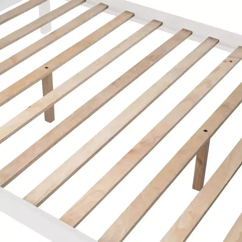 Lit superposé Whisen avec escalier, tiroir, rangement et barrière de sécurité