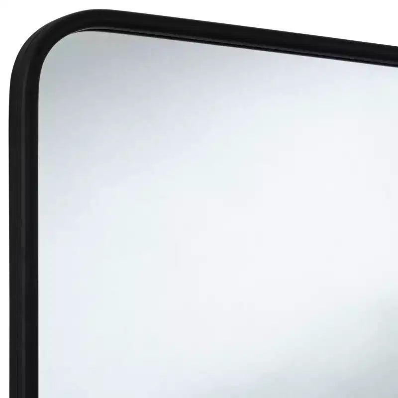 Miroir mural rectangulaire noir Uttermost Rexi 24 x 38