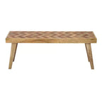 Christopher Knight Home Katniss Boho Handcrafted Mango Wood Dining Bench
