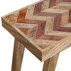 Banc de salle à manger bohème fait main Christopher Knight Home Katniss en bois de manguier