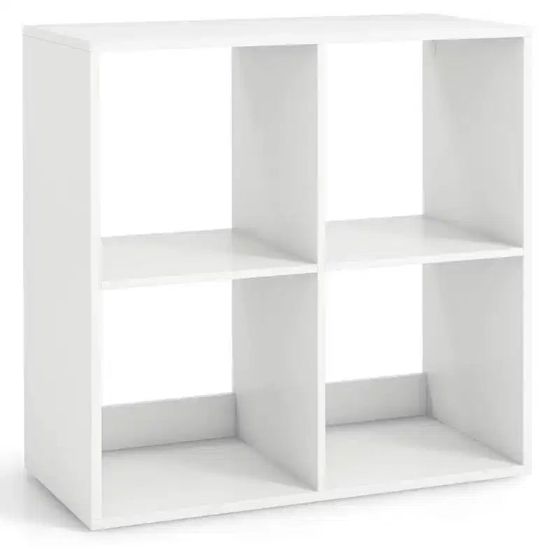 Costway Étagère Ouverte 4/6/8/9 Cases avec Kits Anti-basculement Meuble de Rangement Style Moderne pour Bureau