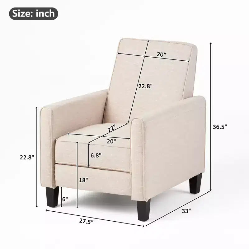 Christopher Knight Home Darvis Fauteuils inclinables contemporains rembourrés (lot de 2)
