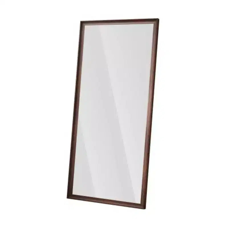Miroir mural en faux bois : Pleine longueur vintage, élégant, grand et haut - Décoration d'intérieur moderne