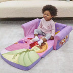 Marshmallow Furniture Canapé-lit en mousse compressible 2 en 1 pour enfants