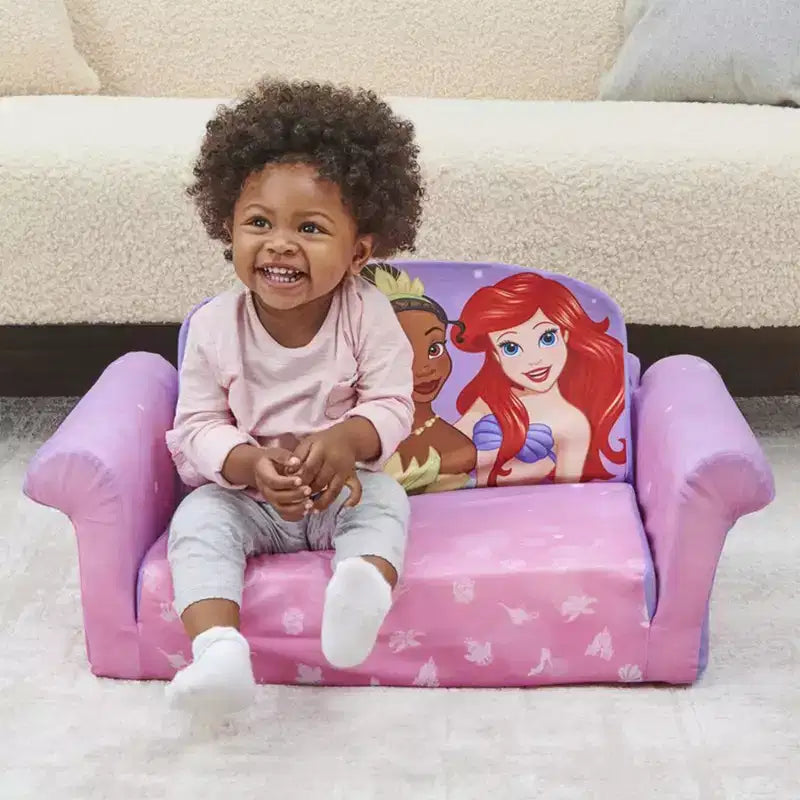 Marshmallow Furniture Canapé-lit en mousse compressible 2 en 1 pour enfants