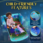 Marshmallow Furniture Canapé-lit en mousse compressible 2 en 1 pour enfants