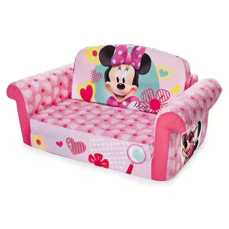 Marshmallow Furniture Canapé-lit en mousse compressible 2 en 1 pour enfants