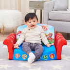 Marshmallow Furniture Canapé-lit en mousse compressible 2 en 1 pour enfants