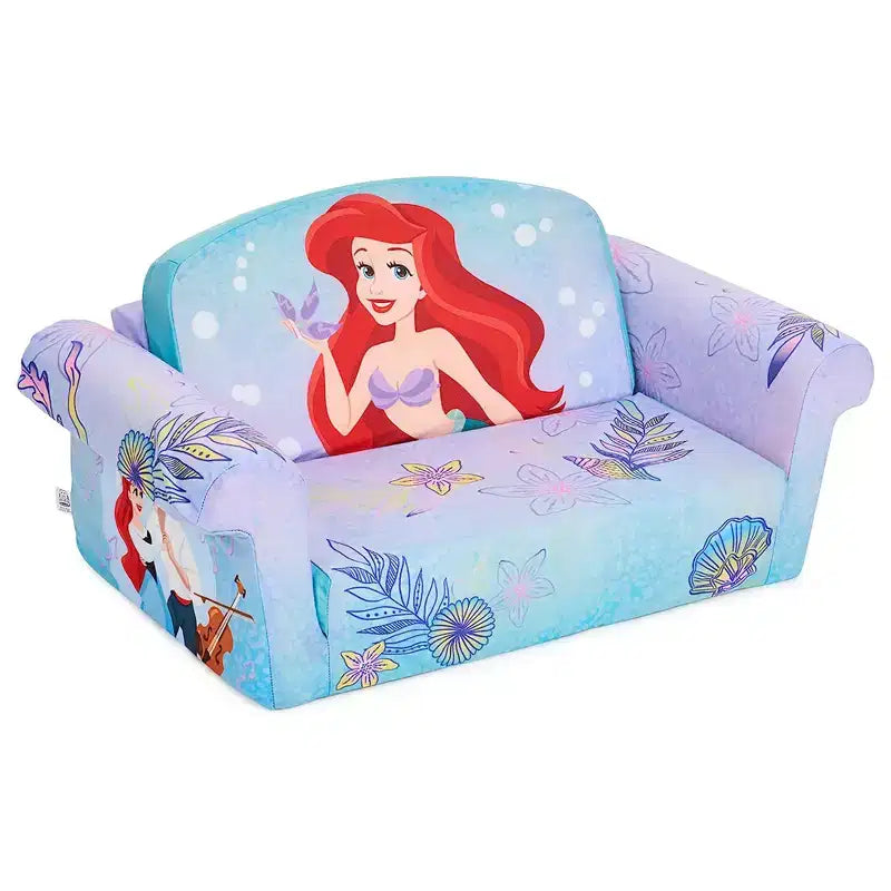 Marshmallow Furniture Canapé-lit en mousse compressible 2 en 1 pour enfants