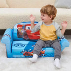 Marshmallow Furniture Canapé-lit en mousse compressible 2 en 1 pour enfants