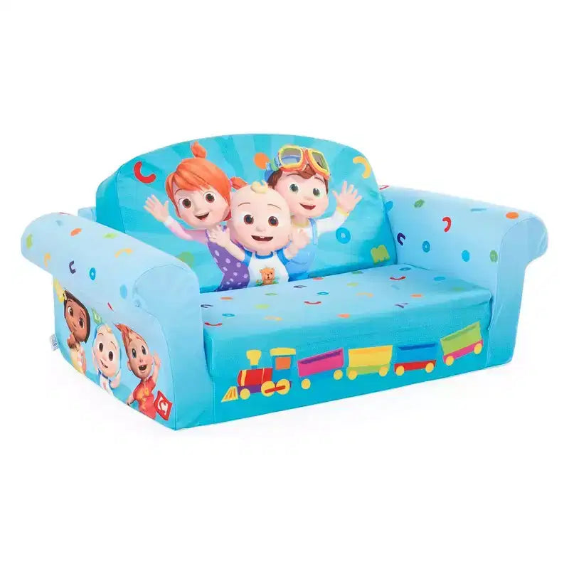 Marshmallow Furniture Canapé-lit en mousse compressible 2 en 1 pour enfants