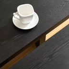Table Basse Papillon MAYEERTY en MDF Séparable en 2 Petites Tables pour Salon Chambre