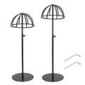 Présentoir de perruques/chapeaux antidérapant en acier inoxydable à hauteur réglable, Unique Bargains, 2 pièces