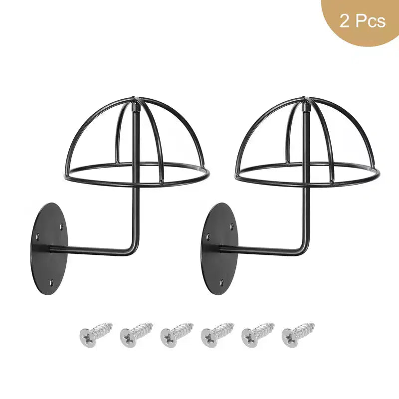 Unique Bargains - Présentoir/Support à Perruque/Chapeau Antirouille Antidérapant en Acier Inoxydable, Lot de 2